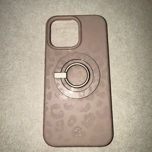 iPhone 14 pro max velvet caviar mag safe nude leopard case